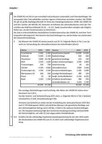 Vorschau: Musterprüfung Nr. 002 zum Abitur
