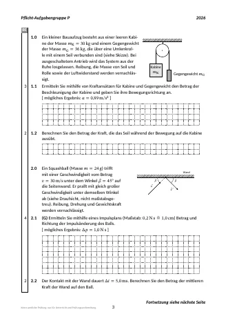 Vorschau: Musterprüfung Nr. 005 (Nachtermin)
